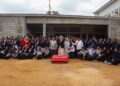 Bupati Dharmasraya Jadi Inspektur Upacara Hari Santri 2025 di Ponpes Al Barokah Koto Padang