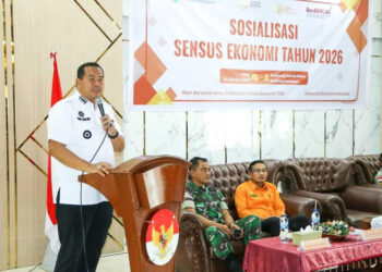 Kegiatan Sosialisasi SE 2026 di Balairung Pendopo Wali Kota Pariaman, Rabu (15/10).MITHA