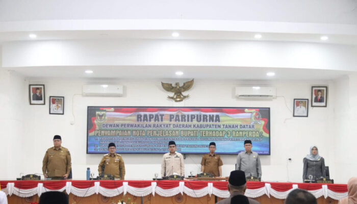DPRD Tanah Datar Mulai Bahas Ranperda Grand Design Kependudukan