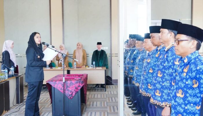 Perkuat Struktur Birokrasi, Bupati Annisa Lantik Pejabat Administrator dan Fungsional Ahli Muda