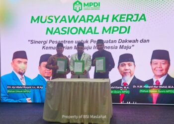 BSI Maslahat Perkuat Peran Pesantren lewat Dukungan pada Mukernas dan Perpesnas MPDI 2025