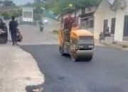 Pemko Padang Aspal Jalan Menuju Gerbang Kampus III UIN IB Sungai Bangek