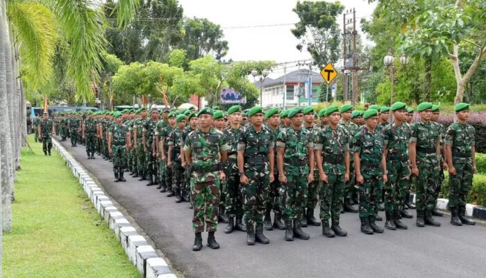 Sebanyak 647 Prajurit Yonif TP Singgalang Tiba di Agam