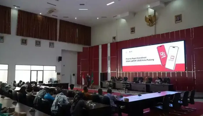 Pengelolaan SP4N LAPOR Kota Padang Terbaik di Sumbar