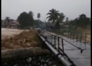 Upadate Sementara Jembatan Putus Akibat Bencana Alam di Kota Padang