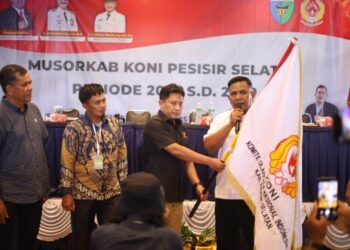 M. Adli Terpilih Aklamasi Pimpin KONI Pessel  Periode 2025–2029