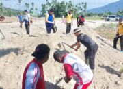 Polres Pasaman Gotong Royong Bangun Pondok Tahfiz Qur’an Nurul Hidayah