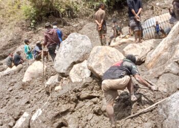 Update Banjir Bandang Nduga : 15 Orang Meninggal Dunia, 8 Orang Masih Dalam Pencarian