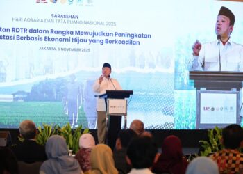 Menteri Nusron: Empat Visi Presiden Prabowo Bertumpu pada Pemanfaatan Tanah dan Tata Ruang yang Berkeadilan