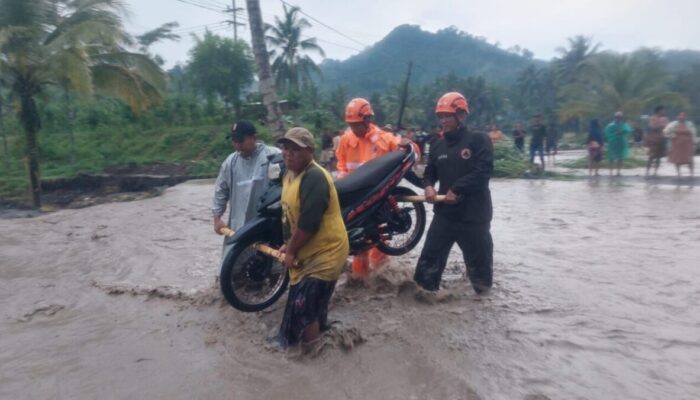 Sebanyak 1.211 KK Terisolir Akibar Banjir Lahar Dingin Gunung Semeru