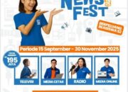 BRI NewsFest 2025 Beri Kesempatan  Kuliah S2 Gratis dan Hadiah Ratusan Juta