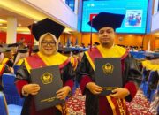 Hari Kedua Wisuda ke-84 Universitas Bung Hatta: Pasangan Suami Istri Wisuda Bareng Magister Hukum