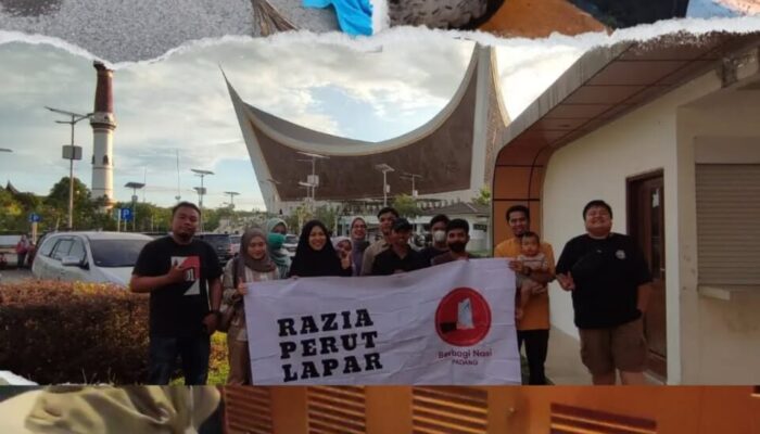 Komunitas Berbagi Nasi Padang Lahir Kembali, Mencari Bahagia Berhadiah Pahala