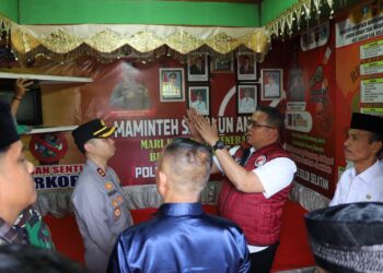 Dirresnarkoba Polda Sumbar Tinjau Kampung Bebas Narkoba di Solsel, Kasus Turun Drastis, Sinergi Jadi Kunci