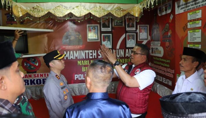 Dirresnarkoba Polda Sumbar Tinjau Kampung Bebas Narkoba di Solsel, Kasus Turun Drastis, Sinergi Jadi Kunci