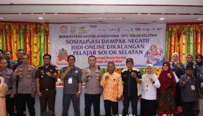 ‎SPRI Solsel Sosialisasi Bahaya Judol, Data Ungkap Ancaman Serius untuk Pelajar‎