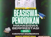 Melalui Program Bantuan Biaya Pendidikan 2025, Pemkab Dharmasraya Sediakan Beasiswa untuk Mahasiswa Berprestasi