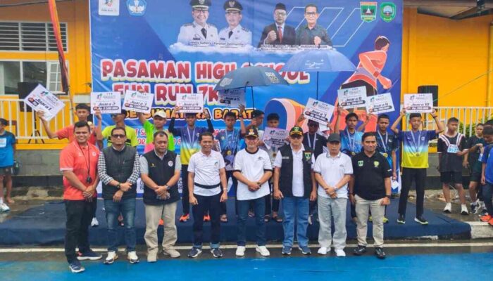 Fun Run 7K Pasaman 2025 Meriah, Mardanis: Momentum Bangun Generasi Sehat