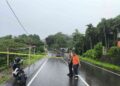 Intensitas Hujan Tinggi, Badan Jalan Bukit Peti-Peti Amblas