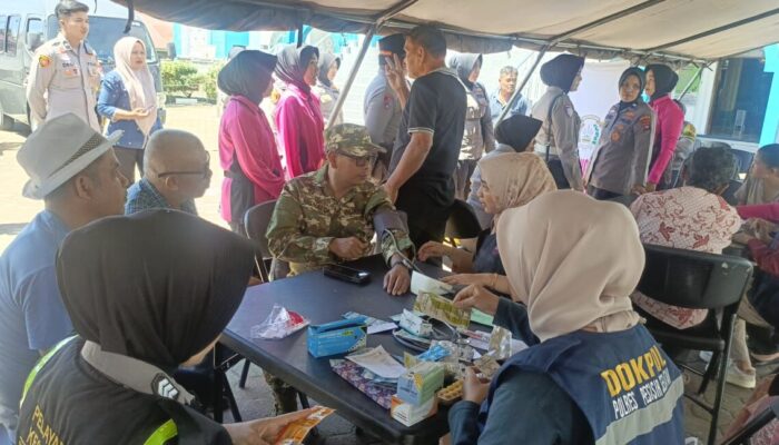 Wabup Risnaldi Ibrahim Tinjau Posko Kesehatan Polres Pessel di Bayang