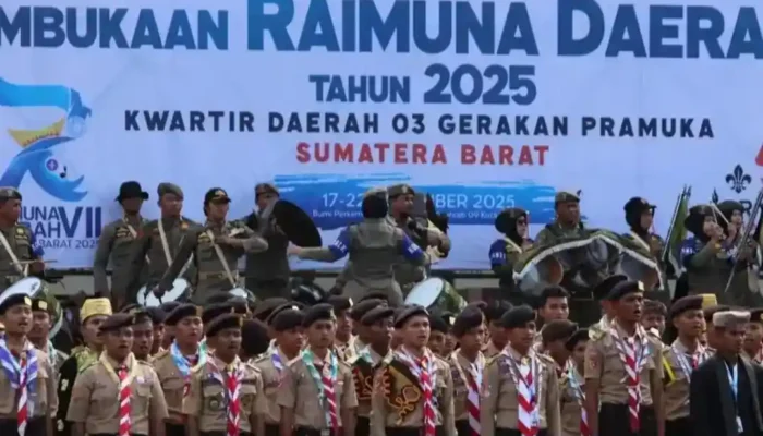 Personil Satpol PP Padang Amankan Kegiatan Hari Pramuka