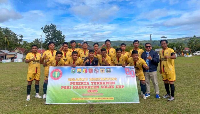 PGRI Kabupaten Solok Cup 2025: Sempat Unggul Terlebih Dahulu, PGRI Agam Tersingkir Dramatis Lewat Adu Penalti