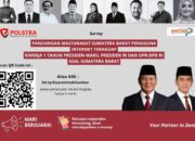 POLSTRA Ajak Warga Sumbar Nilai Kinerja Presiden dan Wakil Rakyat Daerah