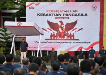 PT Semen Padang Peringati Hari Kesaktian Pancasila dengan Upacara Khidmat
