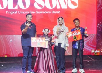 Malam Puncak Pasar Ekraf dan Lomba Solo Song, Dorong Penguatan Seni dan Ekonomi Kreatif Dharmasraya