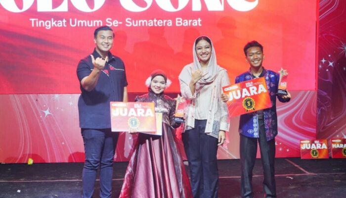 Malam Puncak Pasar Ekraf dan Lomba Solo Song, Dorong Penguatan Seni dan Ekonomi Kreatif Dharmasraya