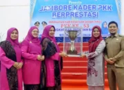 Kecamatan Pasaman Raih Juara Umum Lomba Jambore Kader PKK Berprestasi
