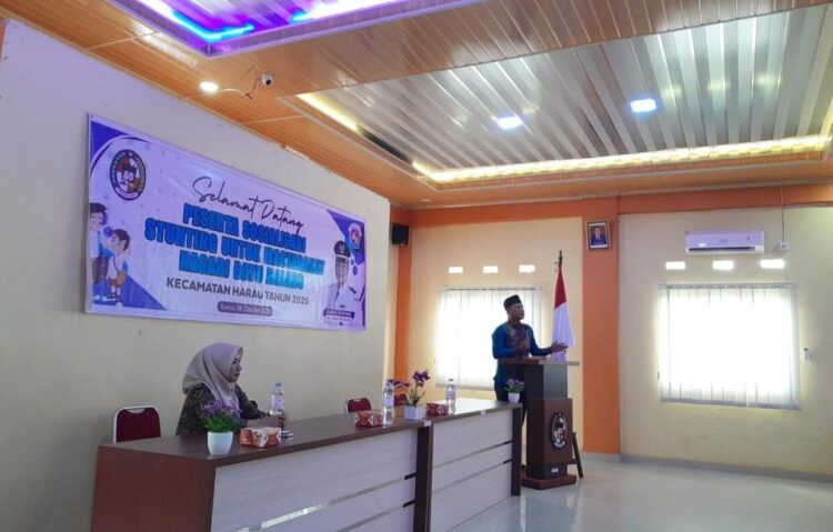 emerintah Nagari Batu Balang menyelenggarakan kegiatan sosialisasi pencegahan stunting bagi masyarakat pada Kamis, (6/11) bertempat di Aula Kantor Wali Nagari Batu Balang. IST