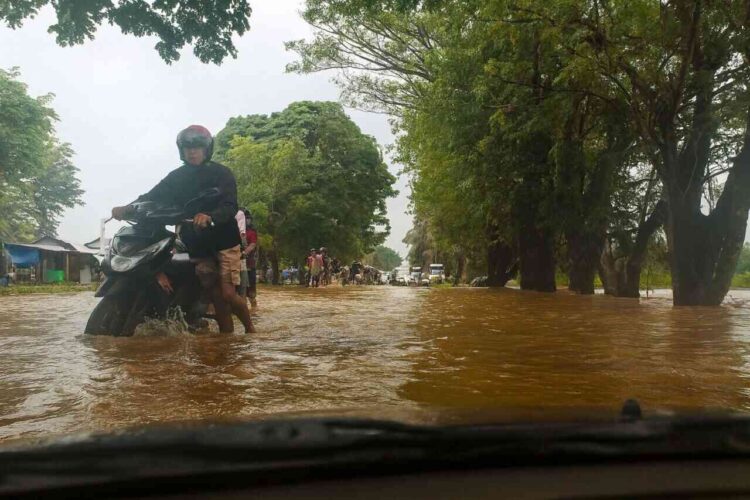 Sejumlah Titik di Kota Padang Terendam Banjir. IST