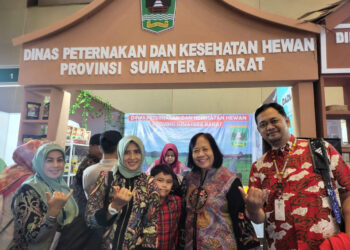 Agrinex Expo 2025, Stan Disnakeswan Sumbar Ramai Pengunjung