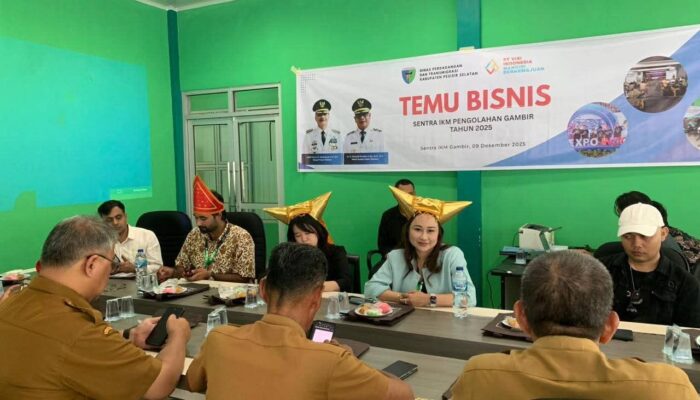 IKM Gambir Koto Taratak Gelar Temu Bisnis Internasional, Buka Peluang Ekspor ke India, Pakistan, dan Thailand
