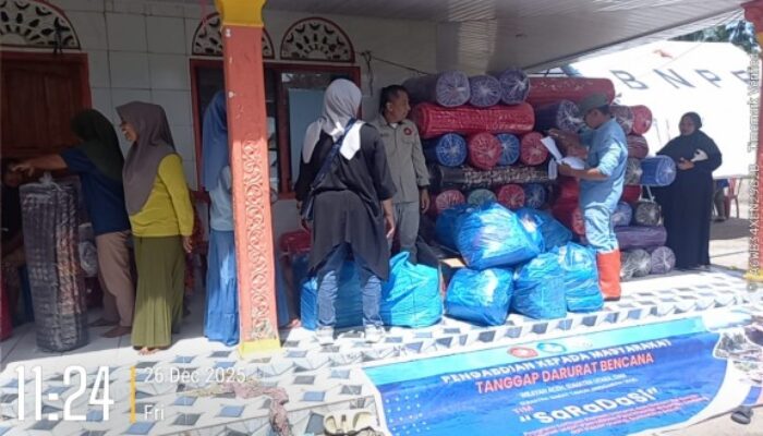Pasca Banjir Susulan di Padang dan Padang Pariaman, PNP Kembali Bergerak Membantu Masyarakat