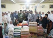 Maigus Nasir Serahkan Bantuan Kemanusiaan Bencana di Kampung Halamannya