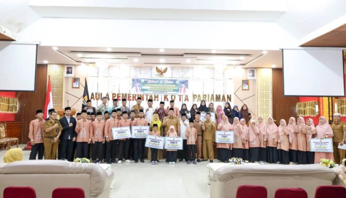 Kafilah MTQ Kota Pariaman Terima Bonus dari Pemko