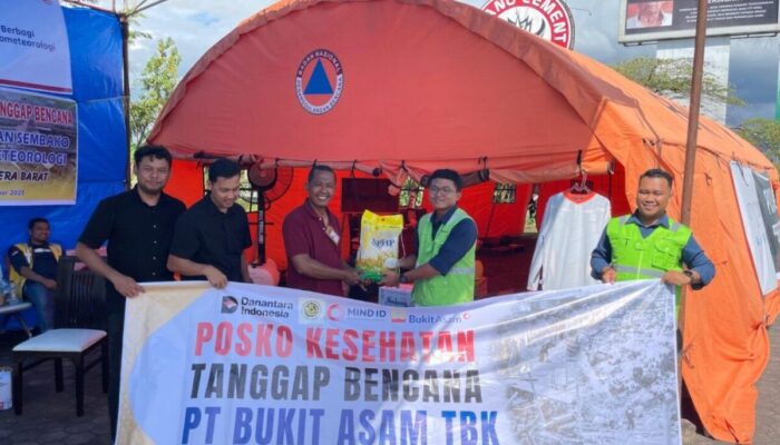 PTBA Kirim Bantuan dan Tim Tanggap Bencana ke Wilayah Terdampak Banjir  
