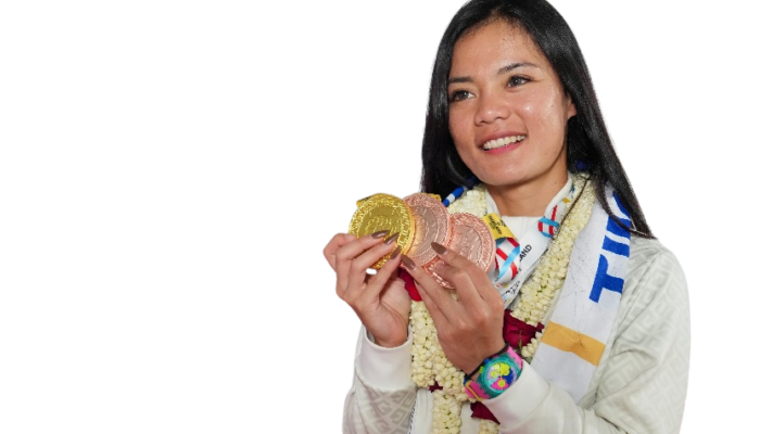 Ayustina Delia Priatna, Bangga Sumbang Emas dan Dua Perunggu di Ajang SEA Games 2025