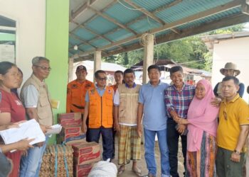 Wabup Pessel Risnaldi Tinjau Warga Terdampak Banjir di Sutera