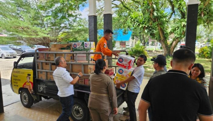 Jamkrindo Salurkan Bantuan Tanggap Darurat Banjir di Wilayah Sumatera