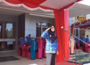 Upacara Hari Korpri ke-54 di Dharmasraya Berlangsung Khidmat, Wakil Bupati Serahkan Penghargaan kepada ASN Berprestasi