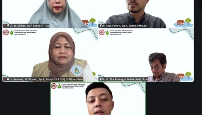 IDAI Tanggap Bencana: Respon Cepat dan Komprehensif IDAI Untuk Anak-Anak Korban Bencana di Sumatera