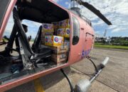 4,1 Ton Bantuan Disalurkan Lewat Udara Menuju Wilayah Terdampak Sumbar