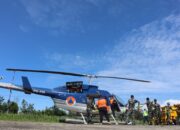 Warga Aceh Tengah Kembali Terima Bantuan Logistik BNPB Via Jalur Udara