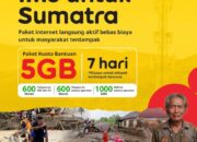 Indosat Berikan Paket Khusus Bencana Bagi Pelanggan Terdampak di Aceh, Sumut, dan Sumbar