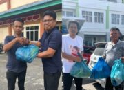 Lisda Hendrajoni Salurkan Bantuan Sembako untuk Wartawan Terdampak Banjir di Pessel