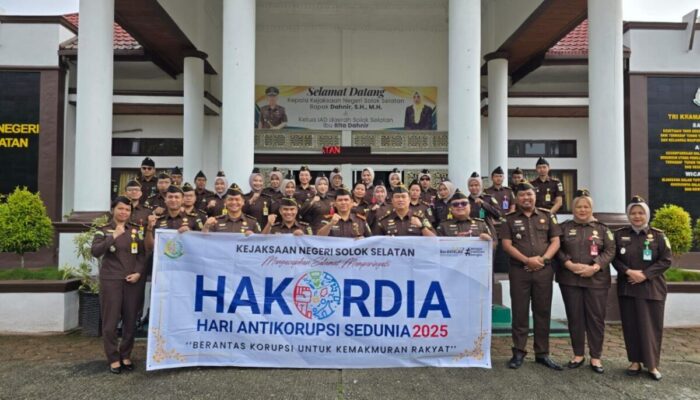 Peringati Hakordia 2025: Kejari Solsel Sampaikan Capaian Kinerja Penanganan Tipikor