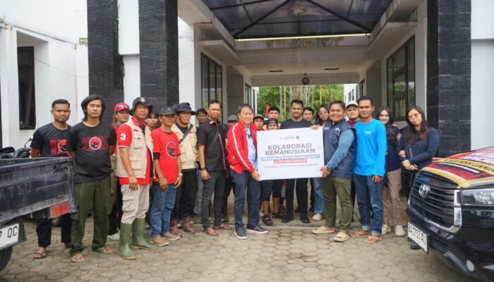 Kolaborasi MDMC dan DPD PDIP Sumbar, Salurkan Bantuan dan Tenaga Medis Pascabencana ke Pessel